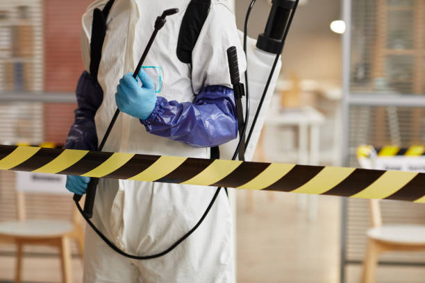 Professional Trauma Scene Cleanup technician working in Ganado, TX